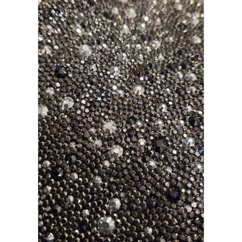 Betsey Johnson Cady Crystal Pavé Booties block heel booties - Size 8 - Picture 7 of 16